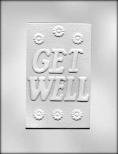 Get Well Card Chocolate Mould - Click Image to Close